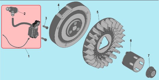 Магнето и маховик Champion G270HK