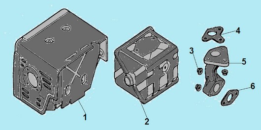 Глушитель Champion G390-1HK