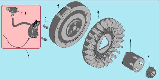 Магнето и маховик Champion G390-1HK