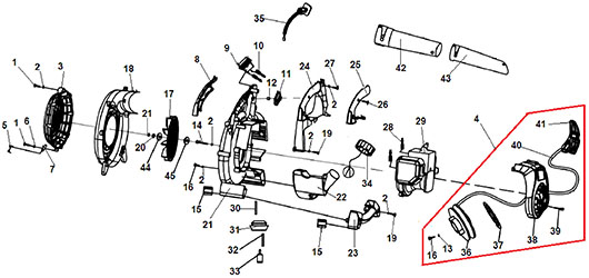 Стартёр, двигатель, корпус Champion GB226