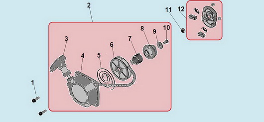 Детали стартера Champion GBR376