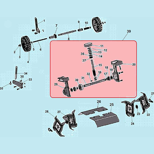 Фрезы и редуктор Champion GC252