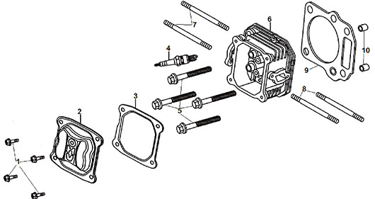Головка цилиндра Champion GG2200
