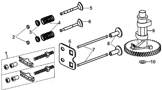 Клапанная система Champion GG2200