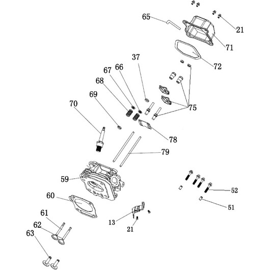 Головка цилиндра Champion GG2801