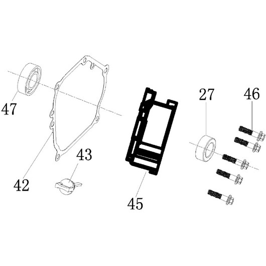 Крышка картера Champion GG3200EW