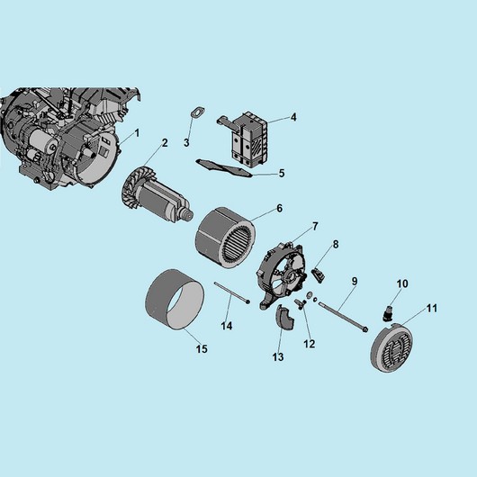 Ротор и статор Champion GG6500EBS