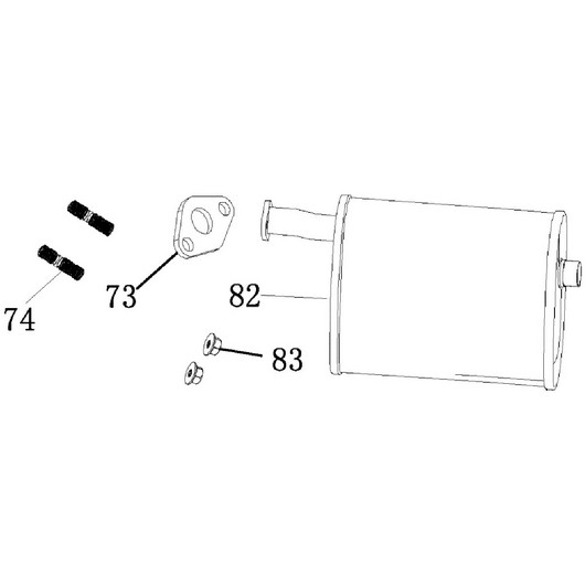 Глушитель Champion GG7001EW