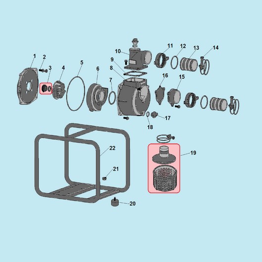 Корпус и рама Champion GP80