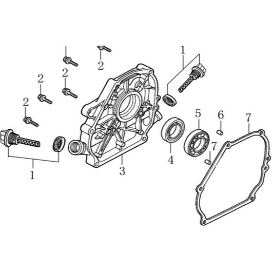 Крышка картера GSC5140