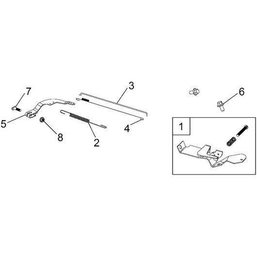 Рычаг регулировки оборотов GSC5140