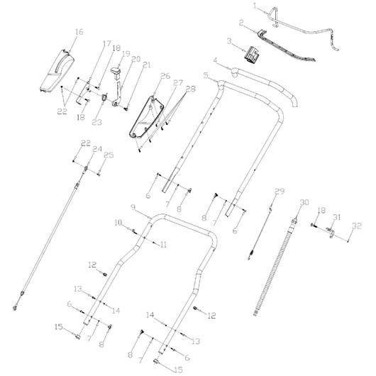 Рукоятки и тросы Champion GSC5140