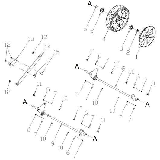 Передние колеса GSC5140