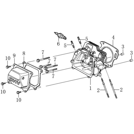 Головка цилиндра GSC5140