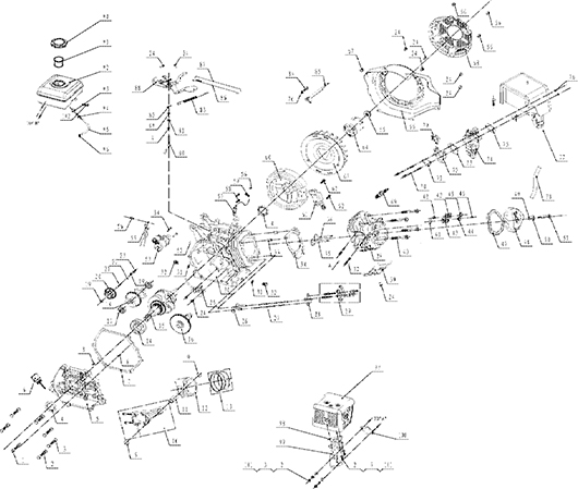 Двигатель Champion GTP101E