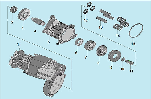 Детали двигателя Champion HP3140