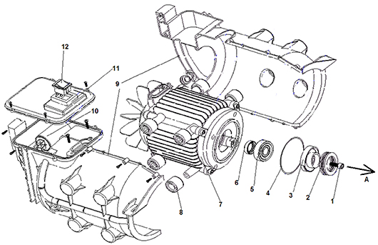 Двигатель Champion HP6300