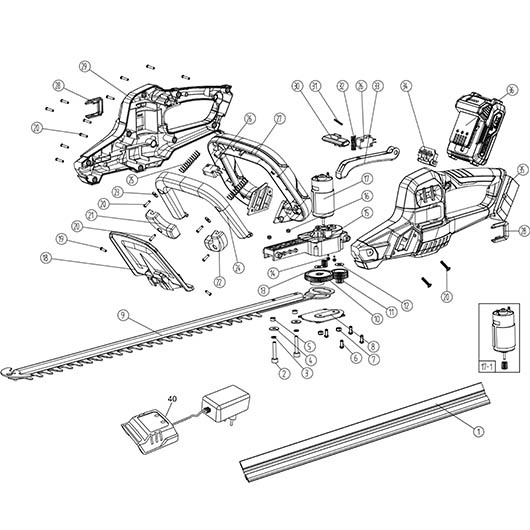 Запасные части для Champion HTB1811