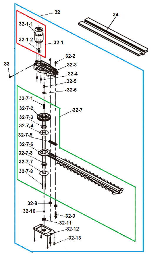 Режущий узел Champion HTLB 360