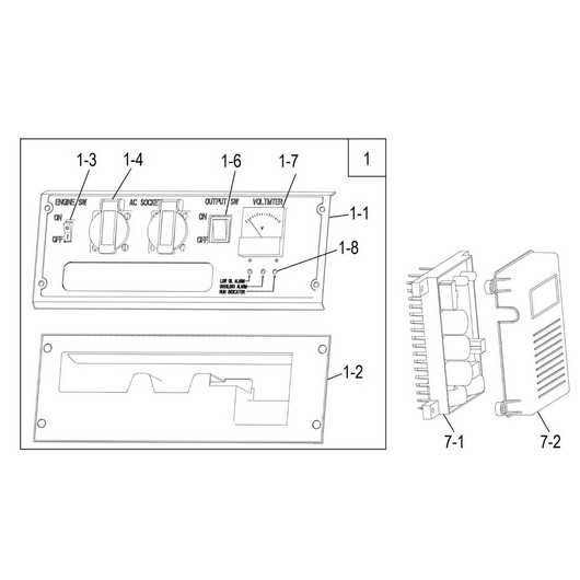 Панель управления и блок инверторный Champion IGG3200