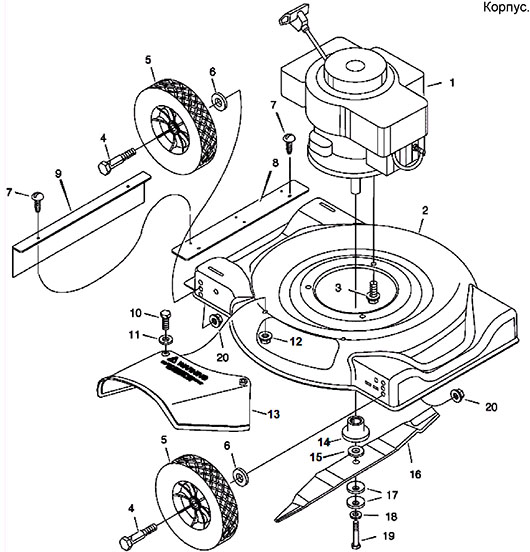 Корпус Champion LM5126BS