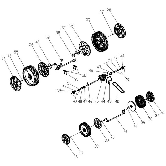 Колеса и оси Champion LM5346E