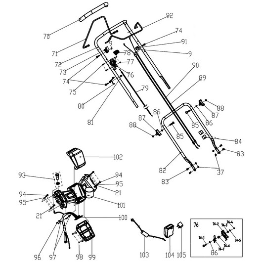 Рукоятка Champion LM5346E