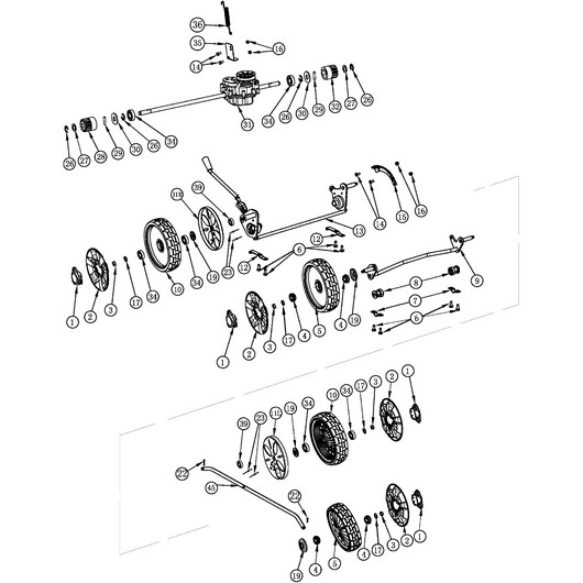 Колеса и оси Champion LM5645