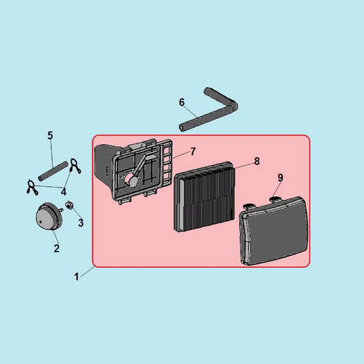 Воздушный фильтр и праймер Champion LMH5629