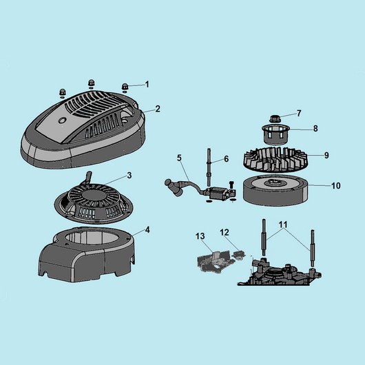 Стартер и маховик Champion LMH5629