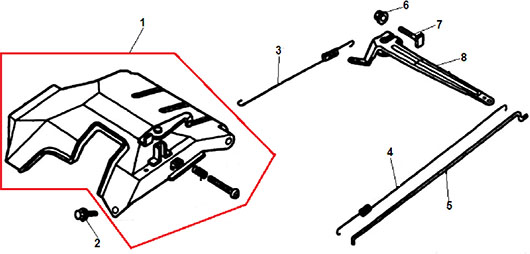 Регулятор оборотов генератора Champion LPG6500E