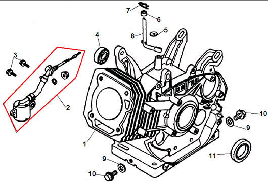 Картер Champion LPG6500E