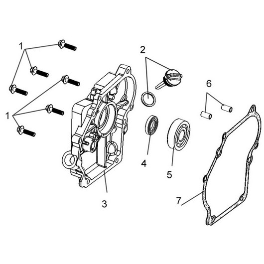 Крышка картера Champion PC5332F