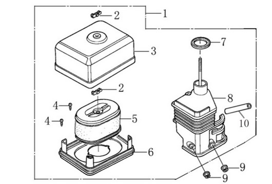 Воздушный фильтр Champion PC8742F
