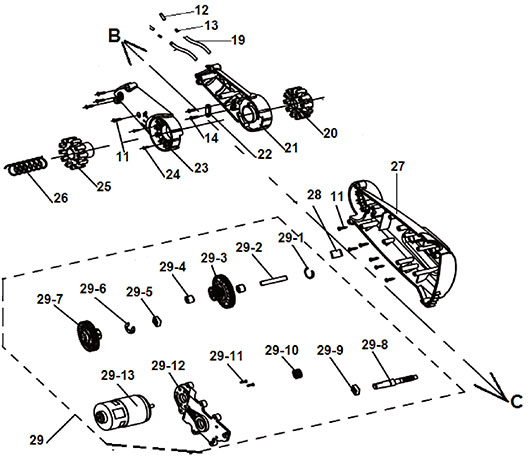 Электродвигатель Champion PPB360