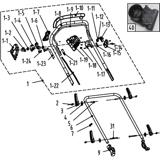 Рукоятка Champion EM3815