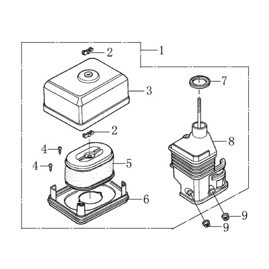 Воздушный фильтр Champion SC350