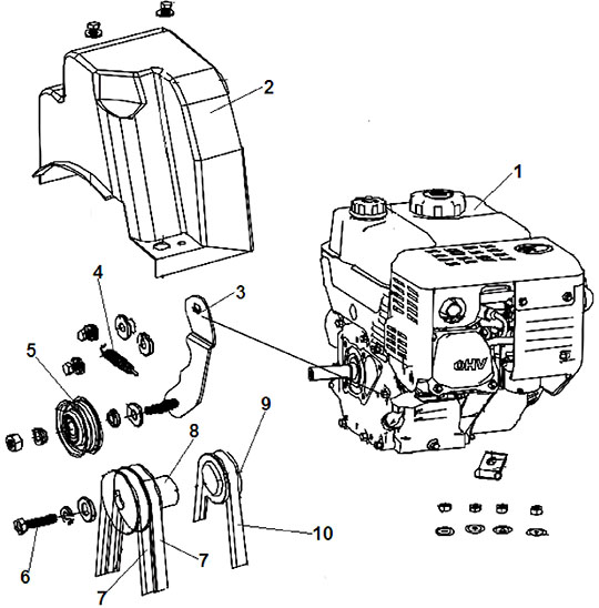 Ремни и шкивы Champion ST1170BS