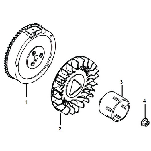 Маховик Champion ST1376E