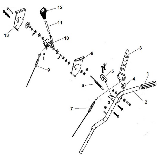 Рукоятки управления Champion ST1376E