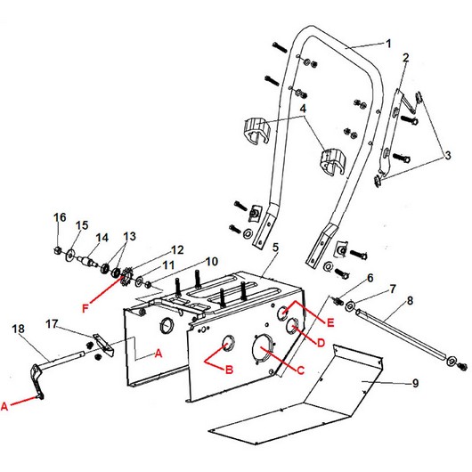 Корпус привода Champion ST1376E