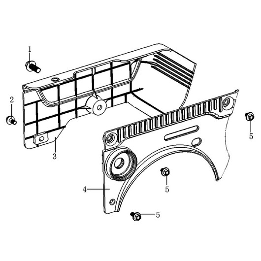 Крышка двигателя Champion ST761E