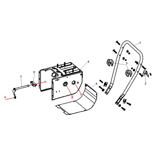 Корпус привода Champion ST761E