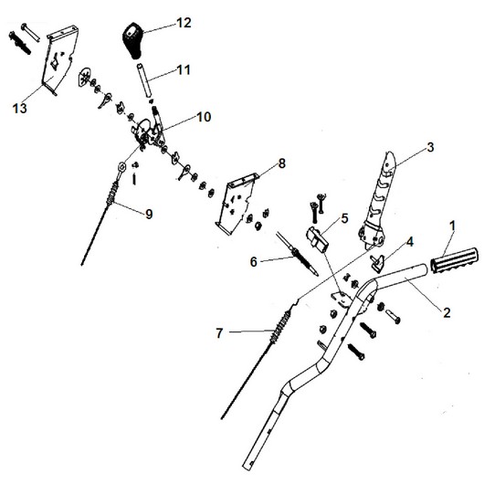 Рукоятки управления Champion ST762E