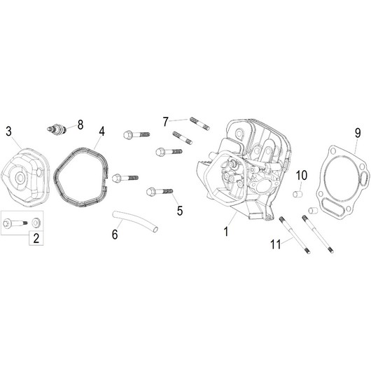 Головка цилиндра Champion ST861
