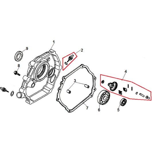 Крышка картера Champion STT1170E