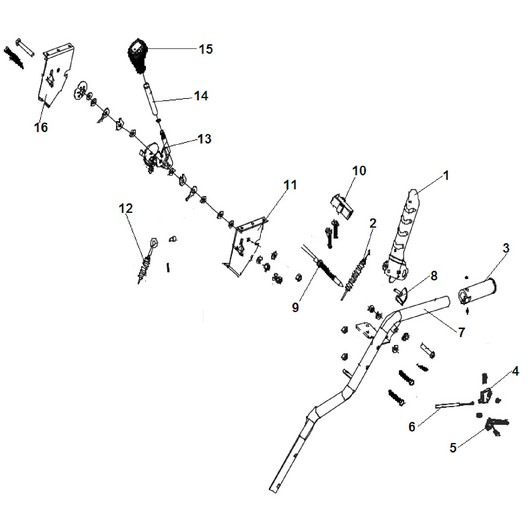 Рукоятки управления Champion STT1170E