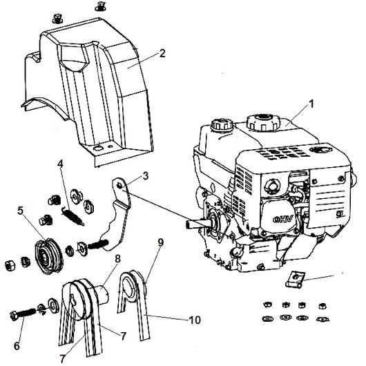 Ремни и шкивы Champion STT1170E