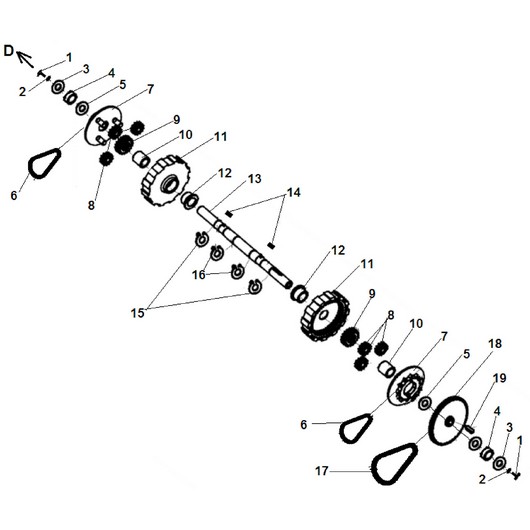 Дифференциал Champion STT1170E