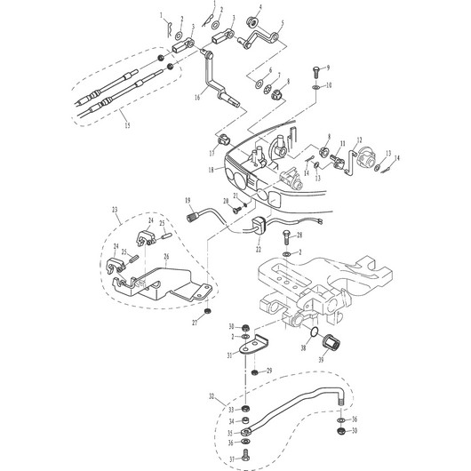 Шланги, подключение Toyama T15BMS